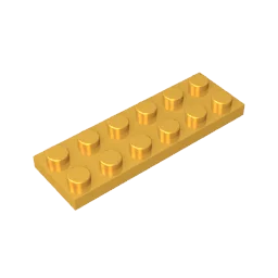 Plate 2 x 6 Building Block | Compatible Building Brick for DIY Creations additional angle