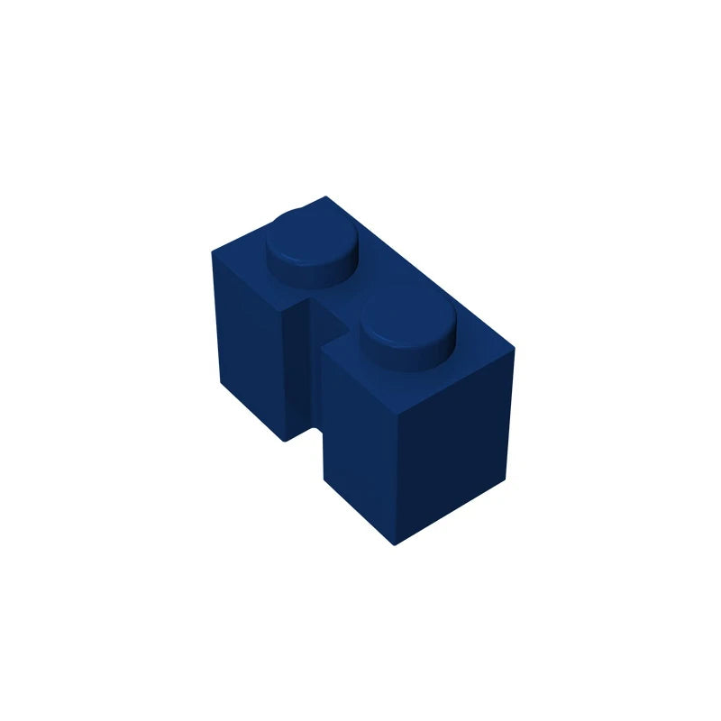 Gobricks GDS-798 Brick 1x2 with Groove | Compatible Building Block for DIY Sets lifestyle view
