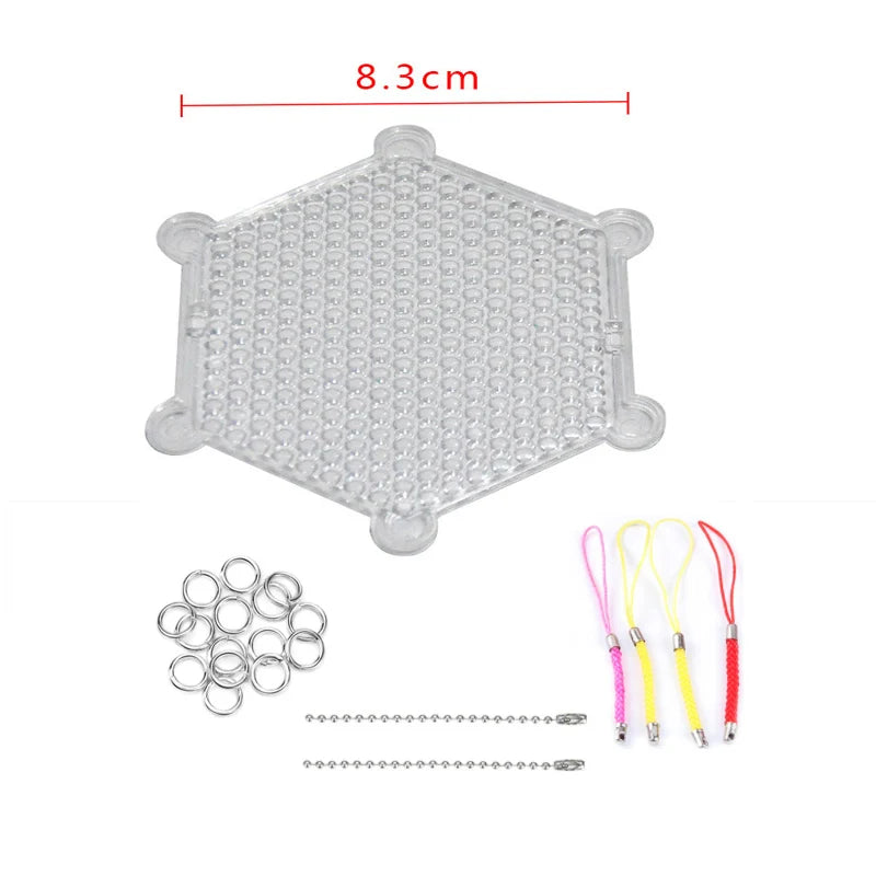 500PCS/Set Jewel Beads 3D Puzzle toys for Children 6 Colors Refill Pack Water sticky Bea detail view