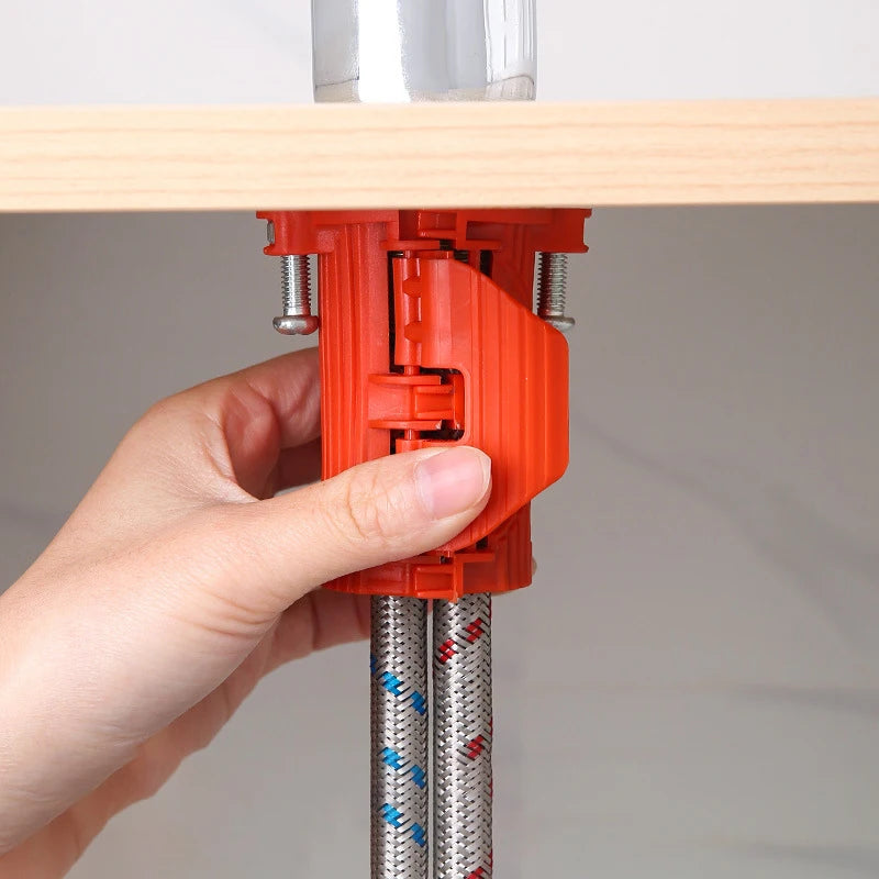 Washing Basin Faucet Lock Nut | Quick Installation Anti Loosening Fastener Kit alternate view