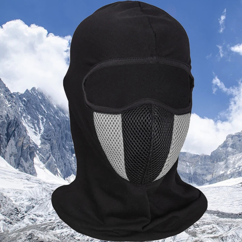 Full Face Motorcycle Balaclava Mask Hat | Windproof Dustproof Cycling Scarf detail view