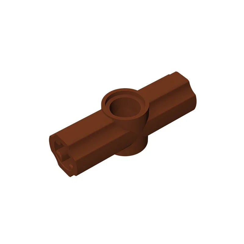 Gobricks GDS-917 Technical Axle and Pin Connector Angled 180 Degrees | Compatible with close-up view