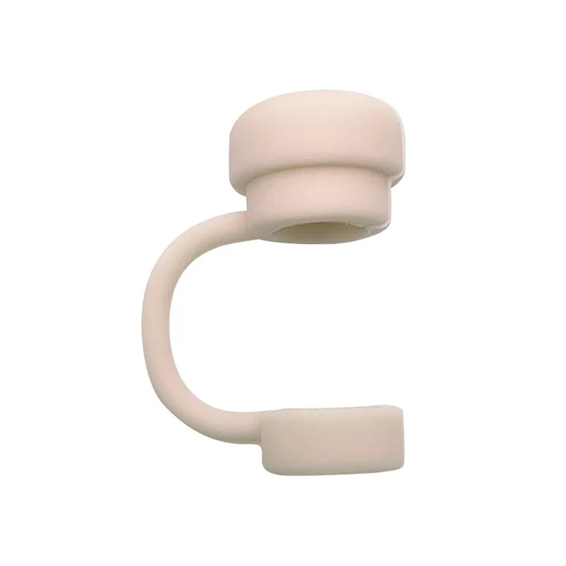 Straw Covers Cap Reusable Silicone Straw Toppers Compatible With Stanley Cup Spill Le alternate view