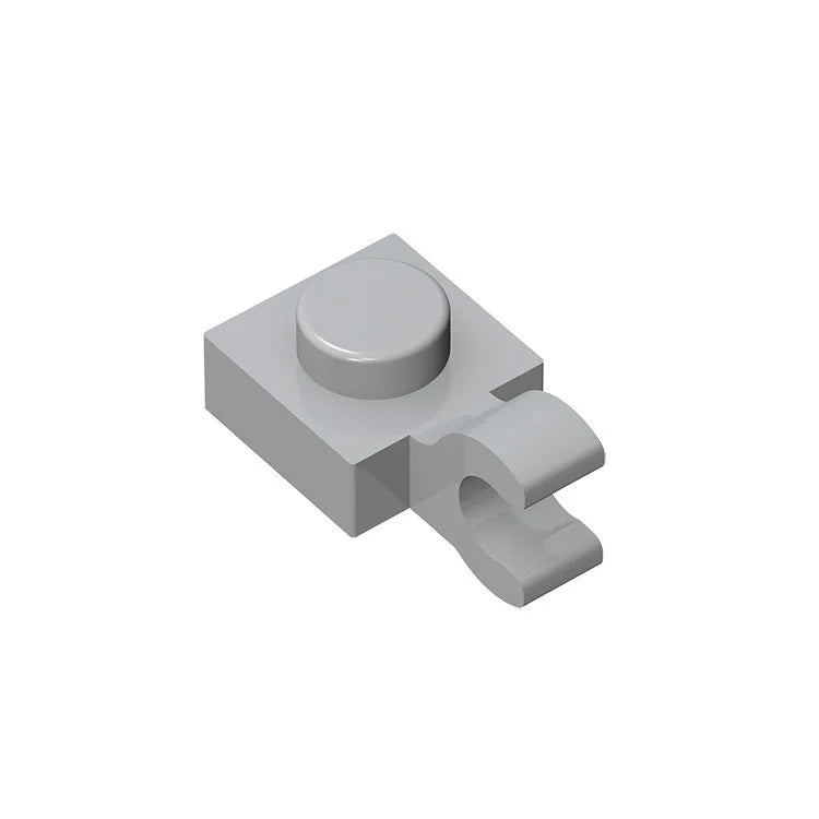 Gobricks GDS-813 1x1 Plate with Vertical Holder | Compatible with Lego 6019 and 612 additional angle