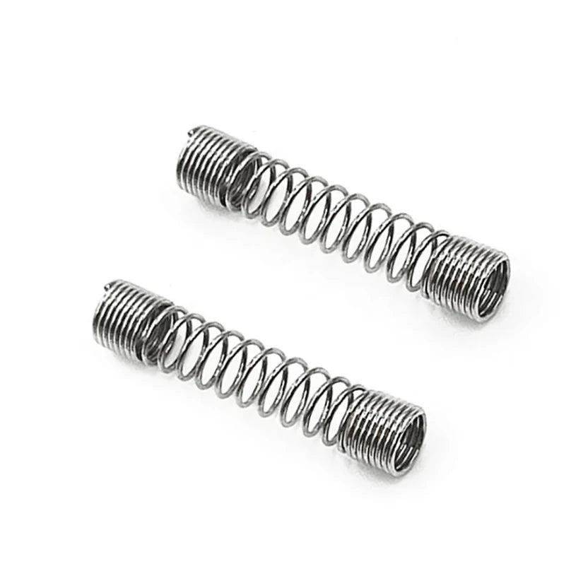 Xbox 360 Trigger Button Springs Replacement Kit | 2/6/10 Pack Silver Springs for LT RT close-up view