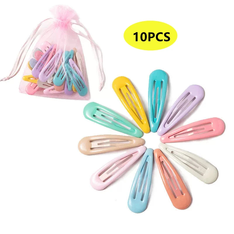 40PCS to 10PCS Hair Clips Girls Cute Candy color Hair Accessories Candy Color Style Hair detail view