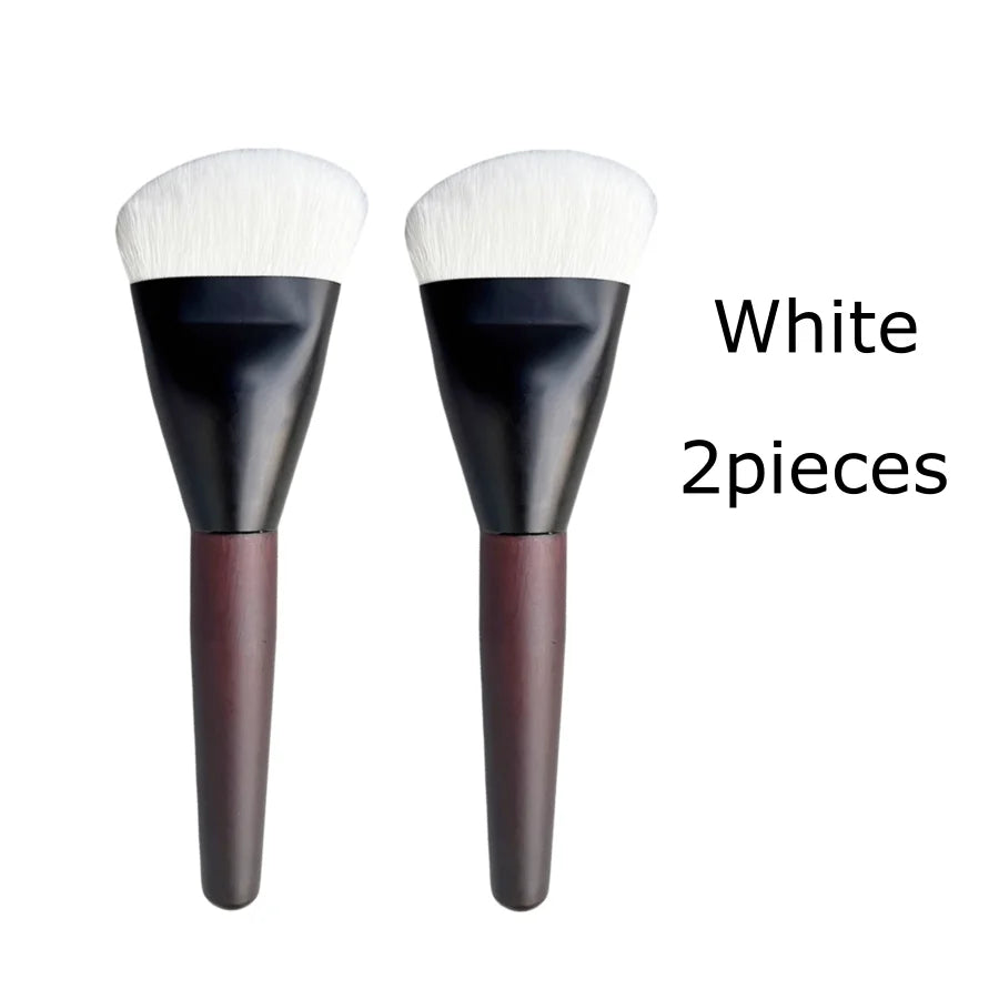 Shaped Sculpting Foundation Brush Contour Goat Hair Multifunctional Concealer Makeup Bru detail view