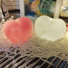 Creative Heart LED 3D Night Light | Romantic Wedding Anniversary Gift close-up view