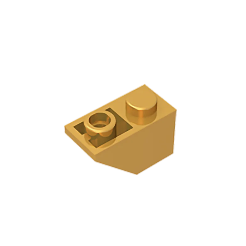 Gobricks GDS-597 Slope, Inverted 45 2x1 | Compatible Building Block for DIY lifestyle view