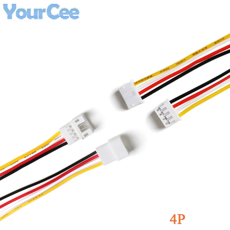 10Pcs 20CM JST PH 2.0 Connector Plug Jack Male Female 2/3/4/5/6 Pin Micro Cables JST PH 2.0mm Male Female Connectors