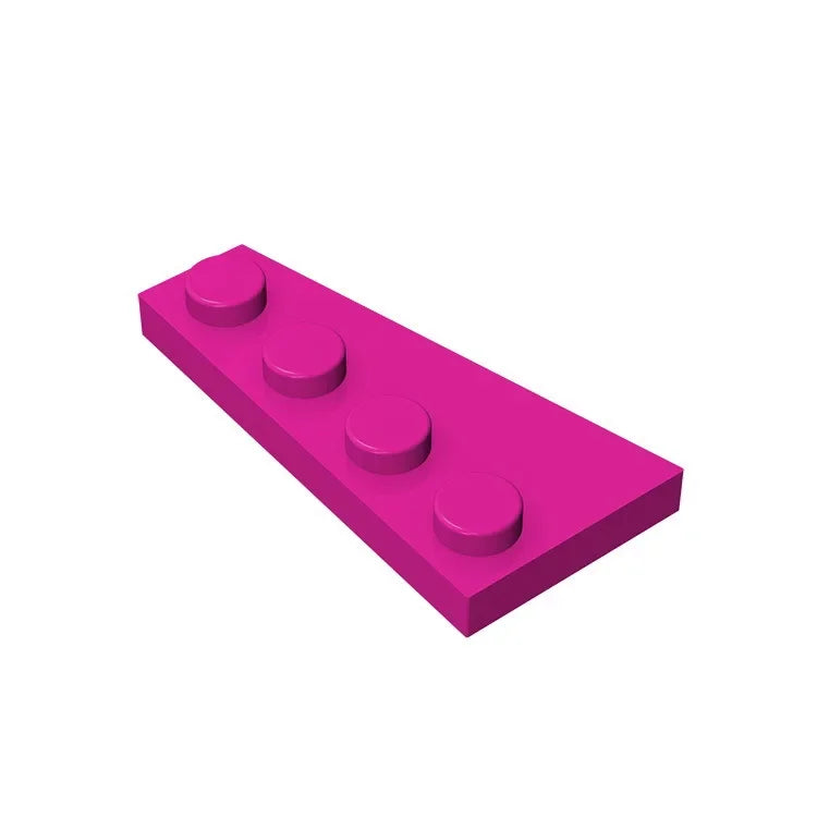 Gobricks GDS-549 Keilplatte 4 x 2 rechts | Baustein für kompatible DIY-Sets