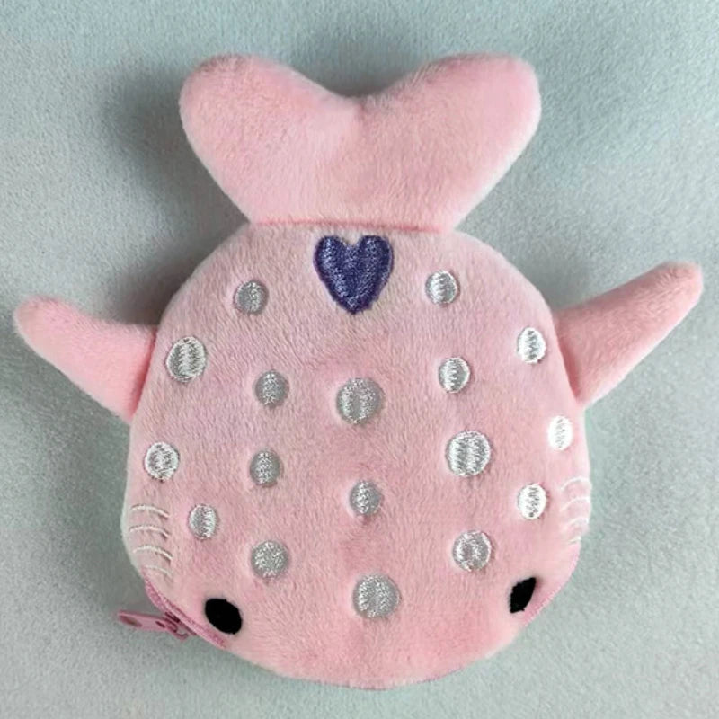 Cartoon Whale Shark Coin Purse | Kawaii Plush Zipper Wallet alternate view