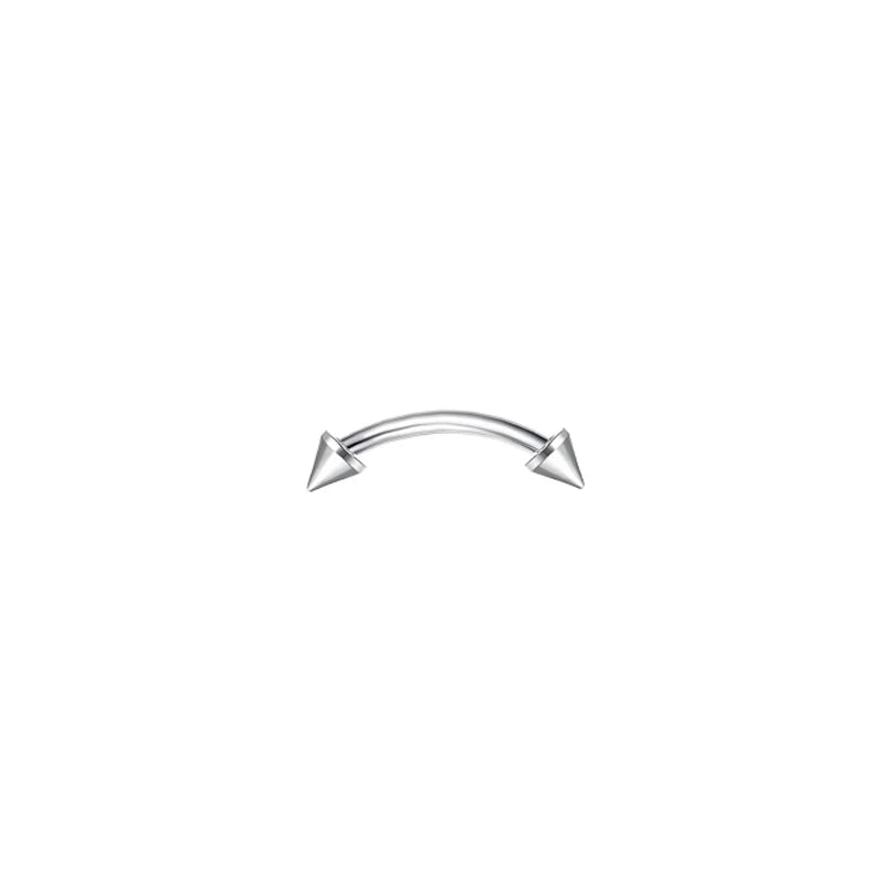 1/11Pcs 16G Eyebrow Rings for Women, Curved Barbell Belly Lip Rings Cartilage Daith Ea close-up view