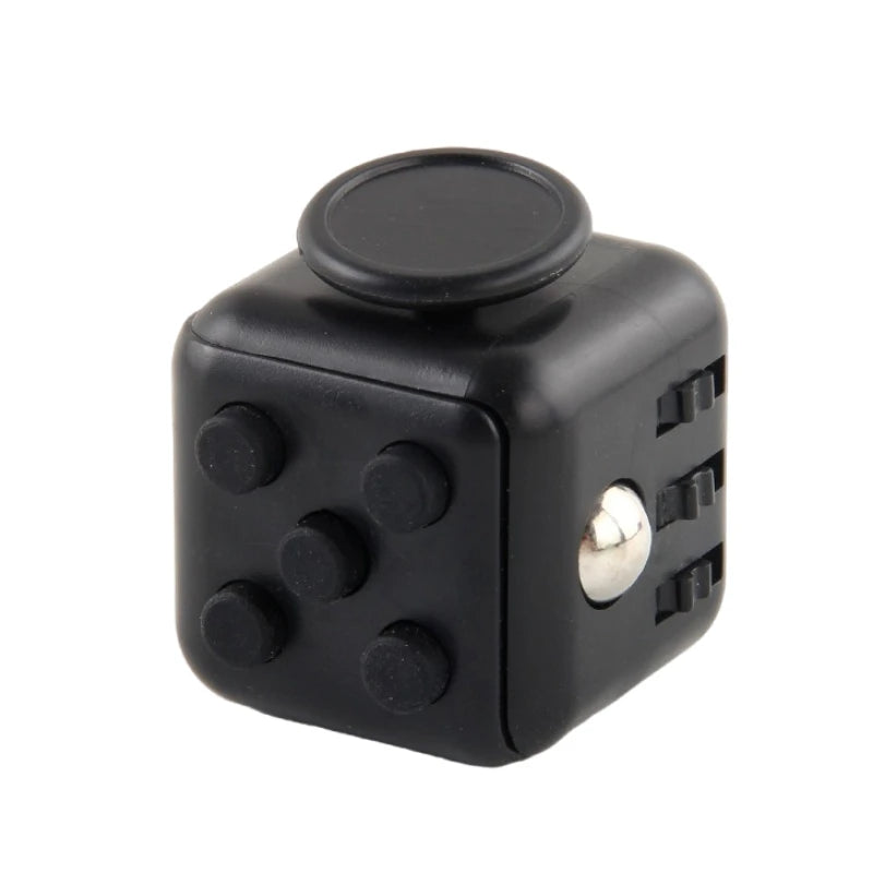 6/12 Sides Rainbow Fidget Cube | Decompression Sensory Toy for Anxiety and ADHD alternate view