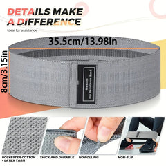 Crochet Gradient Color Resistance Band | Single Training Ring for Deep Squat and Glut alternate view