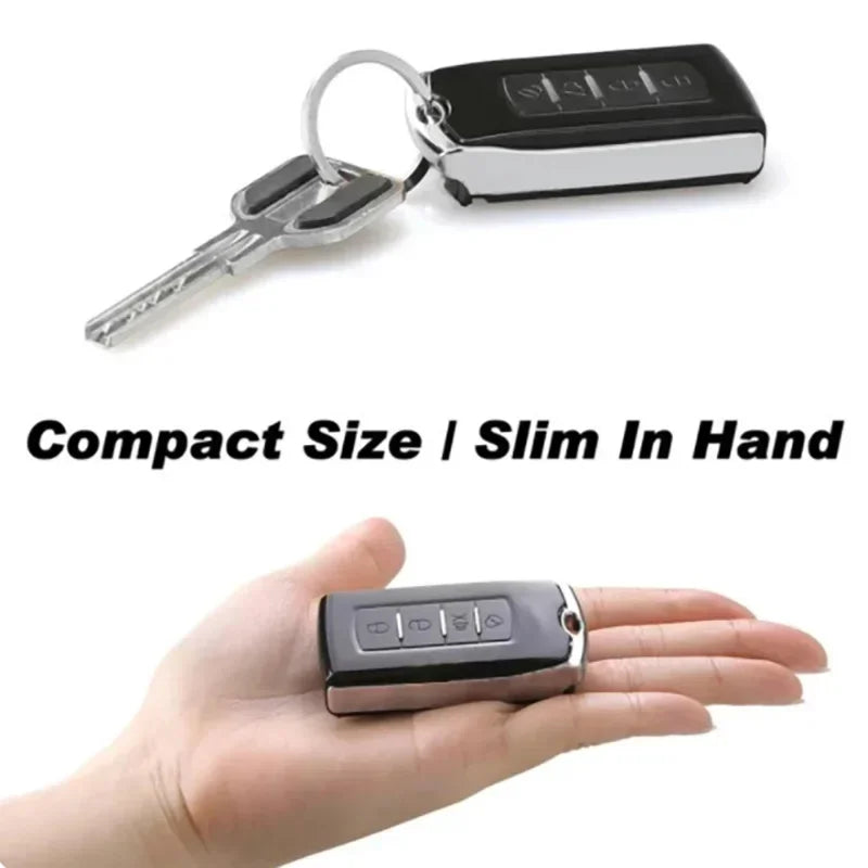 Mini Digital Pocket Scale with LCD Display | 0.01g Precision Car Key Shape close-up view