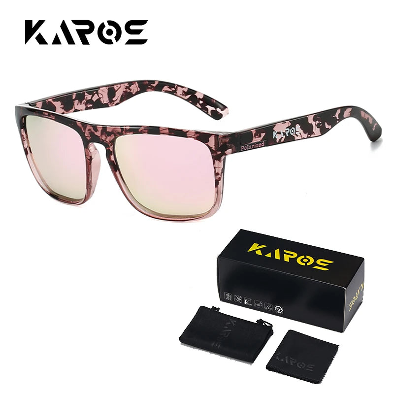 KAROS Polarized Sunglasses | UV400 Square Shades for Outdoor Sports alternate view