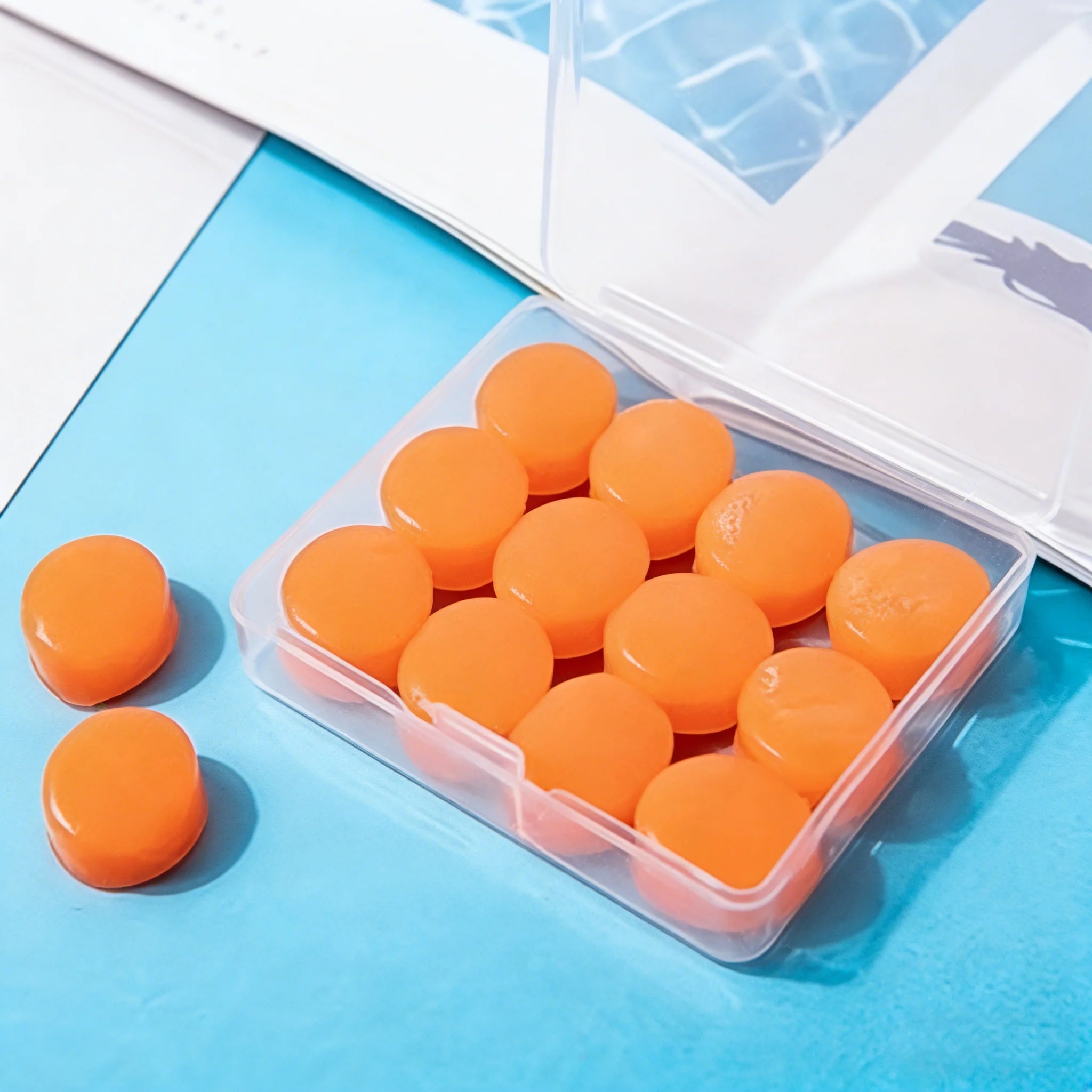 Soundproof Earplugs for Sleep | Silicone Noise Cancelling Earplugs for Men and Wome additional angle