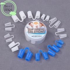 Silicone Anti Snore Nasal Dilators | 4/8 Pack Snoring Aid Nose Clips alternate view