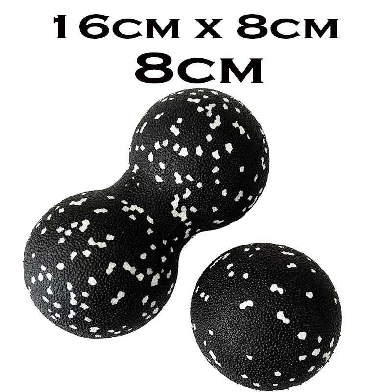 EPP Massage Ball Set | Peanut Fascia Ball for Trigger Point Therapy and Muscle Relief close-up view