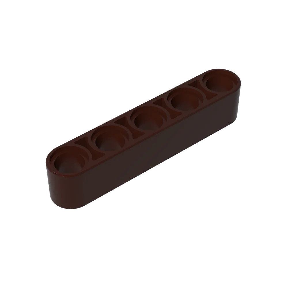 Gobricks GDS-664 Technical Liftarm Thick 1 x 5 | Compatible Building Block detail view
