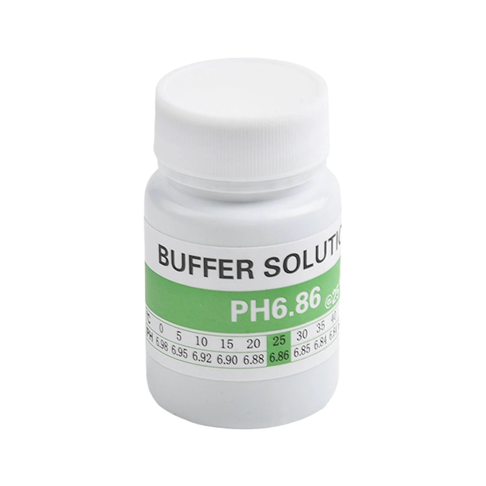 pH Meter Calibration Solution 4.01 6.86 9.18 | Accurate ORP Tester for Plant Growth close-up view