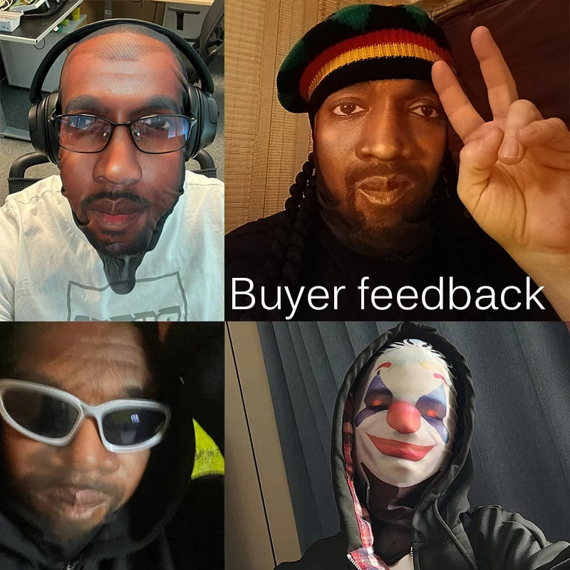 3D Funny Mask Cosplay additional angle