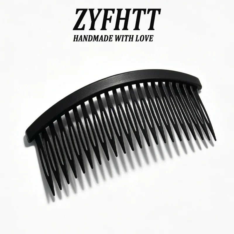 1/3pcs ZYFHTT Solid Color Acrylic Hair Clips for Women Versatile Elegant Hair Stick Fash detail view