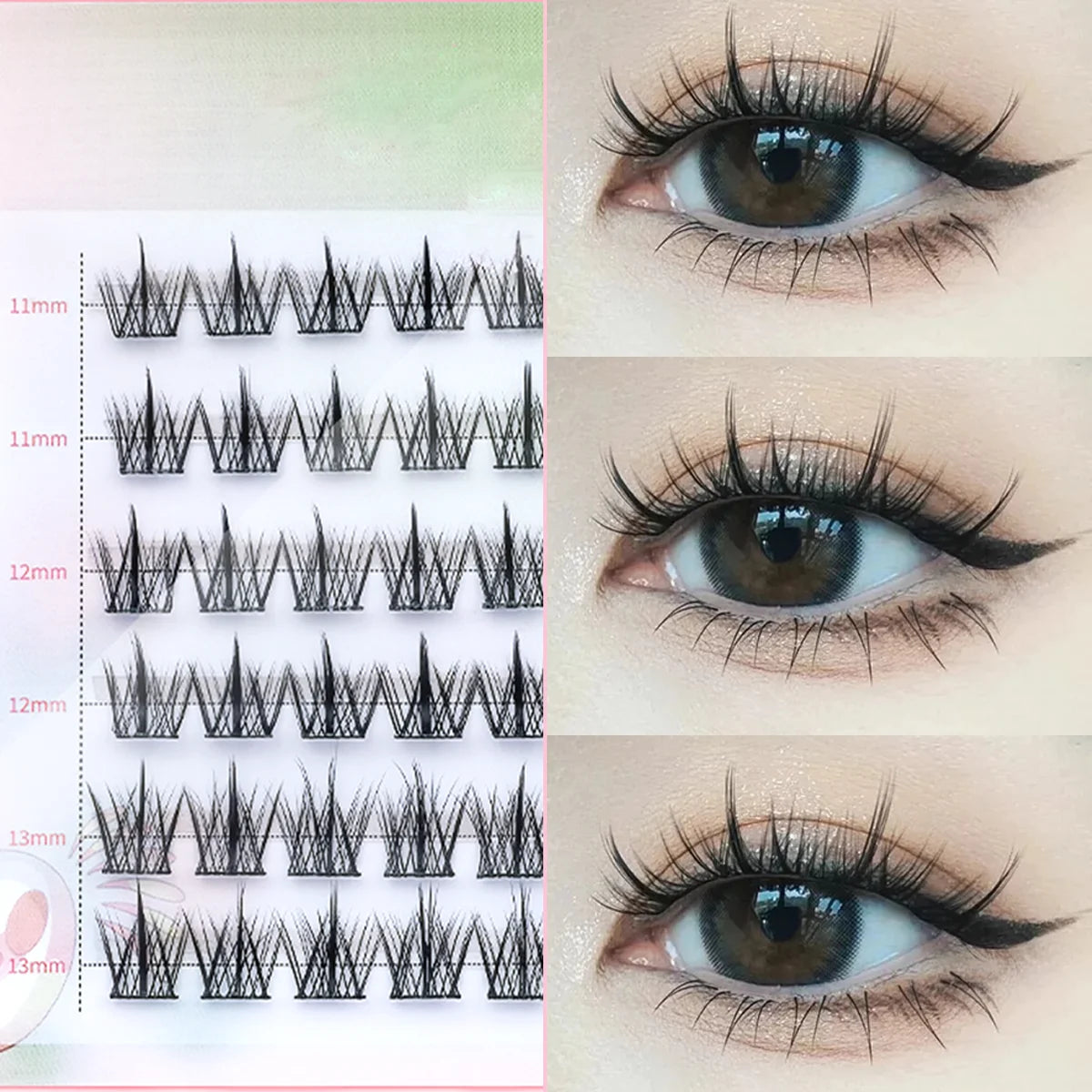 Glue Free False Eyelash | Natural Style Reusable Lashes for Beginners lifestyle view