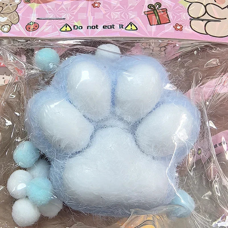 Squeeze Cat Paw Toys Cute Soft Abreact Relief Relax Toys Sticky Decompressing Pinch additional angle