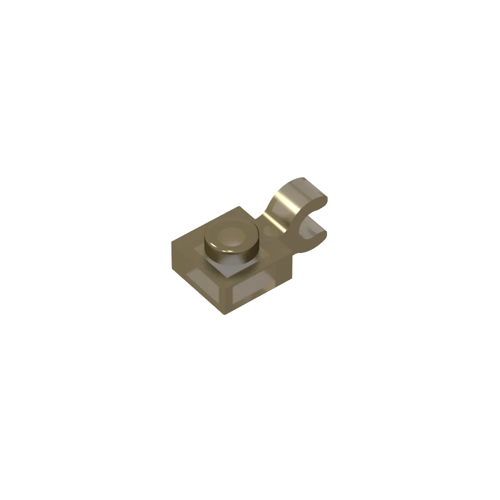 Gobricks GDS-813 1x1 Plate with Vertical Holder | Compatible with Lego 6019 and 61252 alternate view