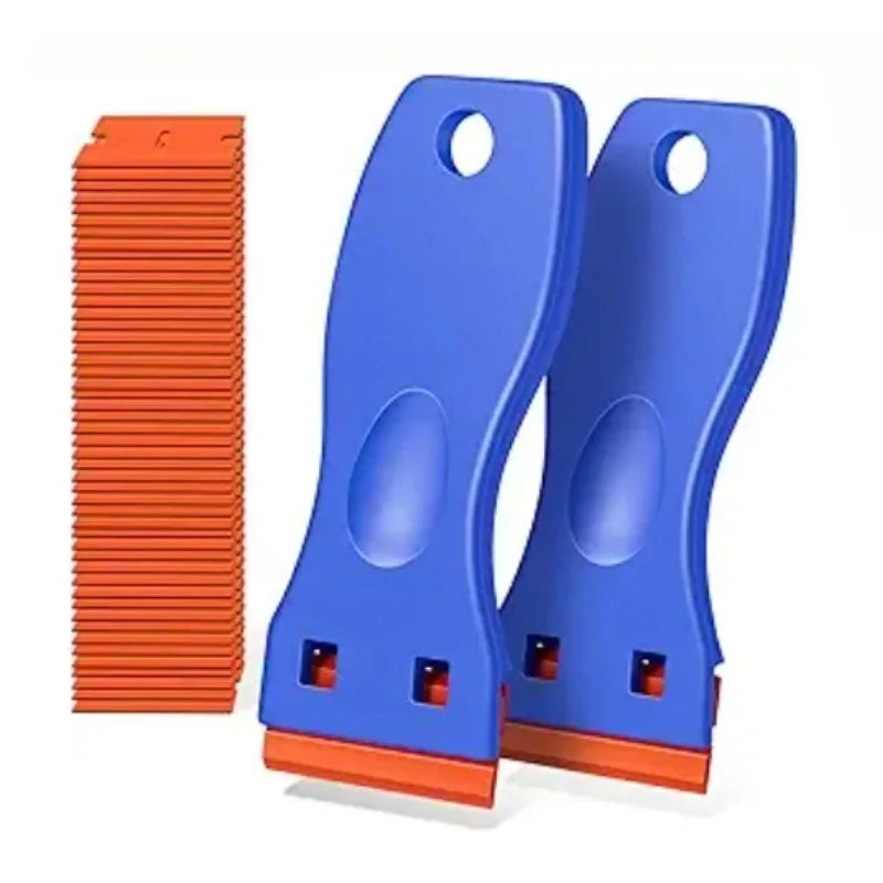 Plastic Razor Blade Scraper Sticker Remover for Glass