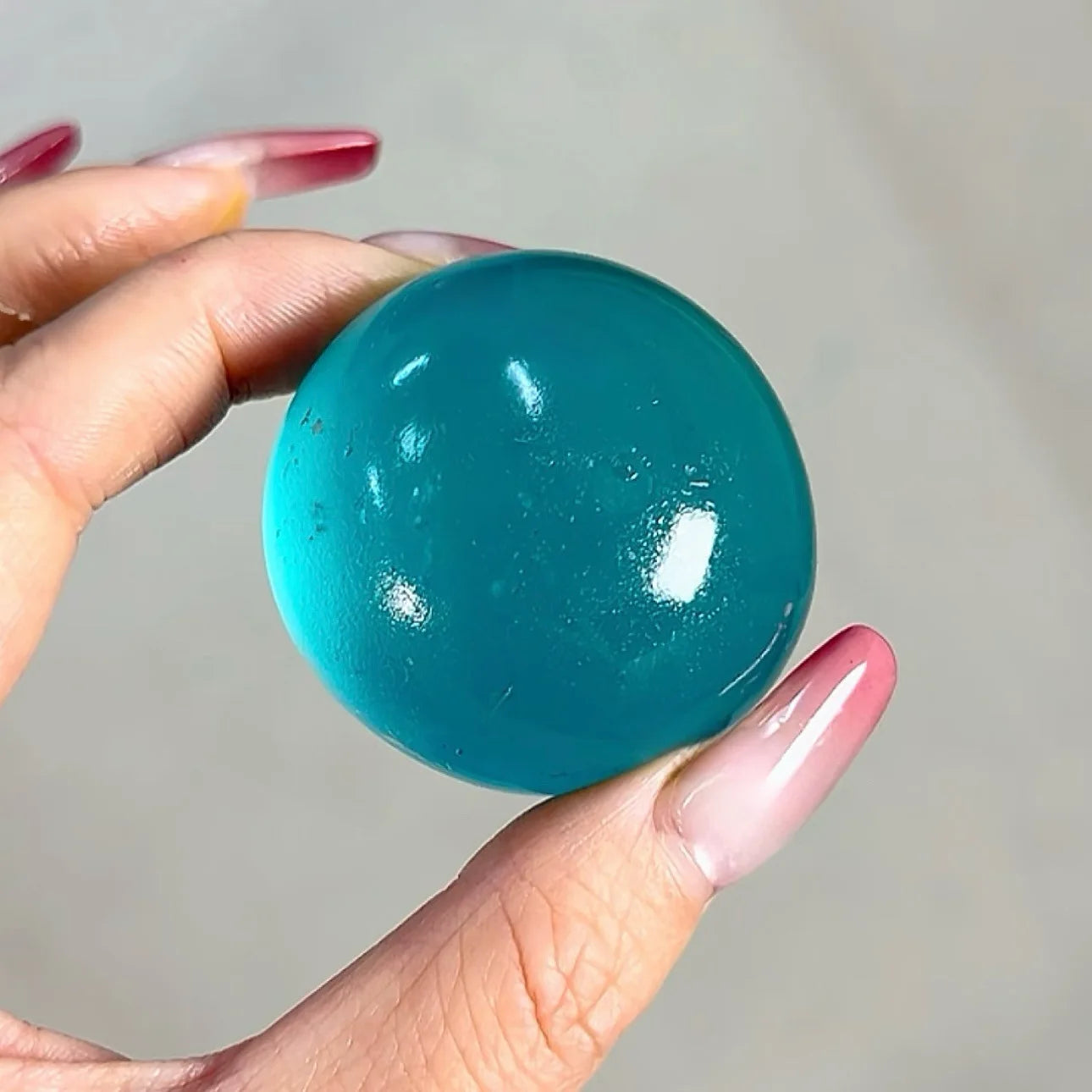 Green Apple Stress Ball | Squeeze Toy for ADHD Autism Slow Rebound Fidget Sensory Toy detail view