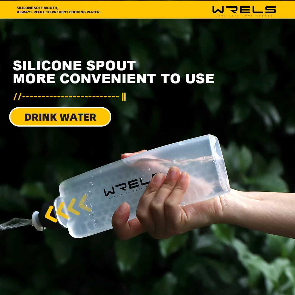 WRELS 350ml Sports Water Bottle Gym Cycling Cup Portable Fitness Outdoor Running Cycling detail view