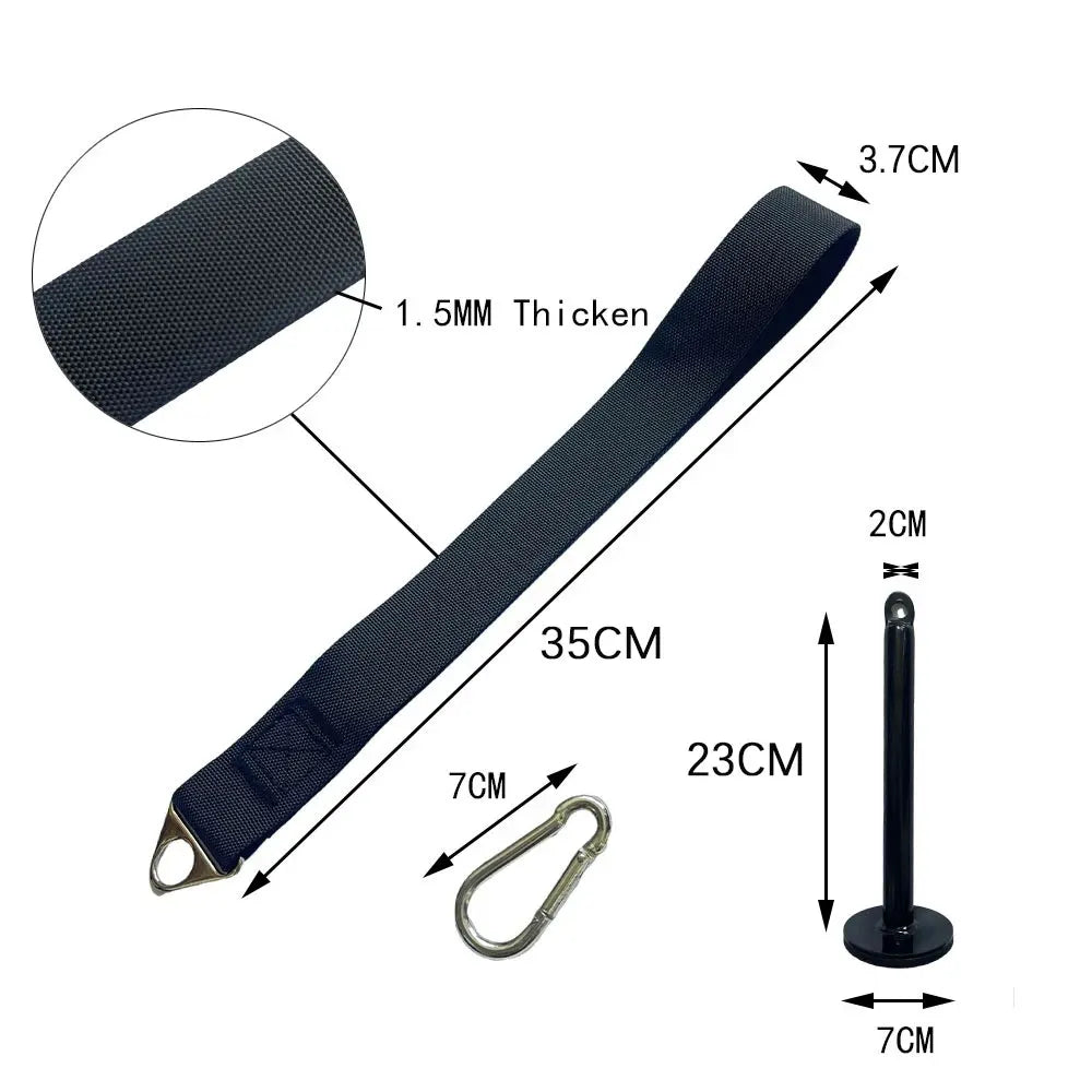 Arm Wrestling Training Strap | Finger Wrist and Forearm Strengthener for Home Gym detail view