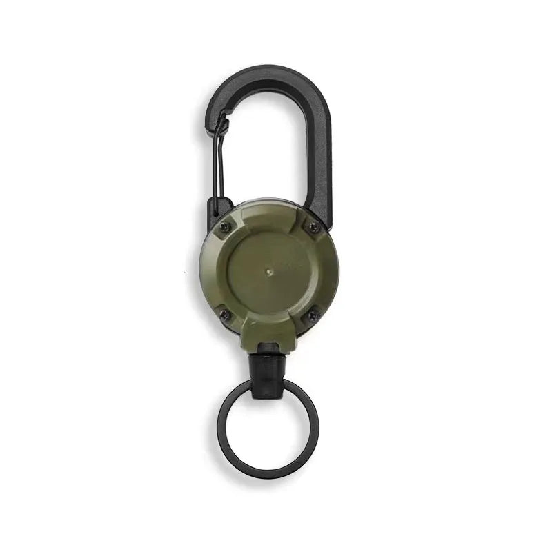Spring Buckle Pull Reel Anti-theft Outdoor Sporty Key Ring Tool detail view
