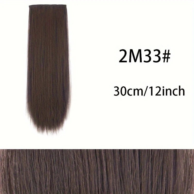 Synthetic Seamless Hair Pads Clip In | Increase Volume Top Hairpiece alternate view