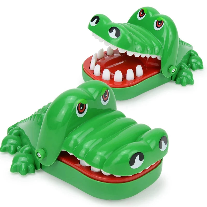 Bite hand crocodile children's toy stress relief toy Bite hand toy parent-child interact detail view