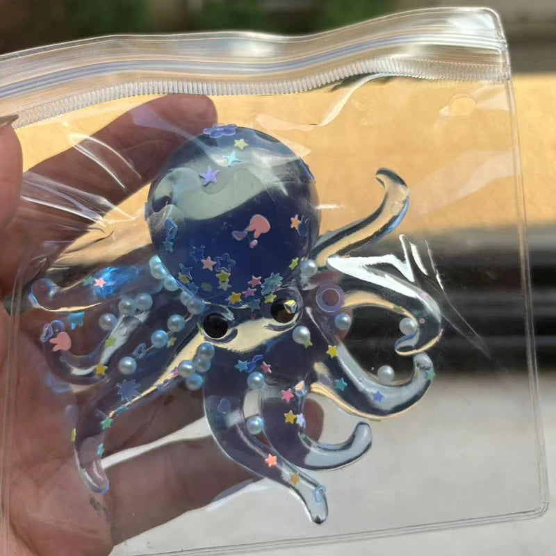 Squishy Ocean Octopus Squeeze Fidget Toy Simulation Stress Relief Slow Rebound Toy Ca alternate view