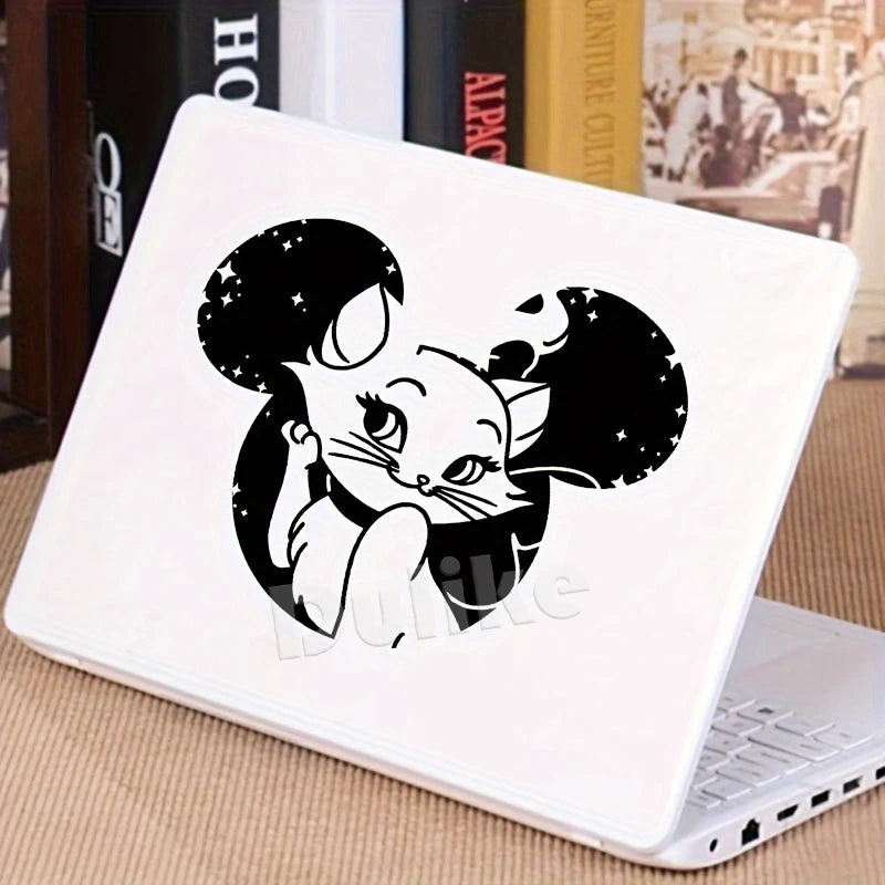 Aristocats Marie Cat Vinyl Stickers | Car Window Bumper Laptop Decals detail view