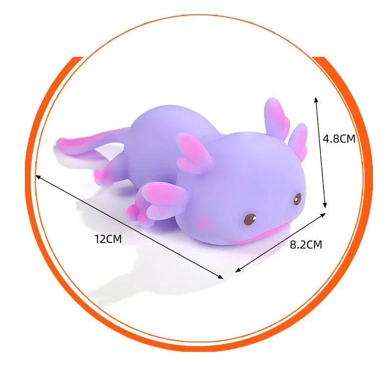 Cartoon Simulated Salamander Sensory Toy | Squeeze Stress Relief Fidget Gift additional angle