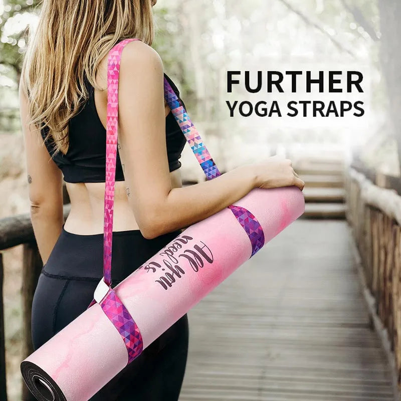 Yoga Mat Strap | Elastic Stretching Band for Pilates and Ballet additional angle