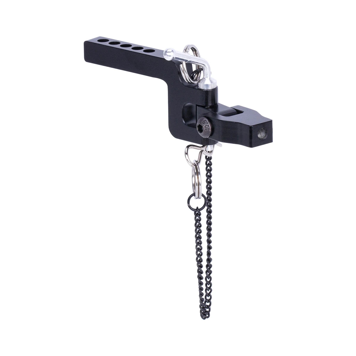 Metal Recovery Drag Chains Trailer Hitch Shackle Winch Anchor for 1/10 RC Crawler TRX4 close-up view