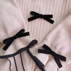 New 6-38mm Colour Single Face Line Velvet Ribbon for Bowknot Christmas Ribbon Party De close-up view
