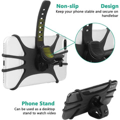 Bike Phone Holder Bicycle Mobile Cellphone Holder Motorcycle Suitable for Various Pho alternate view