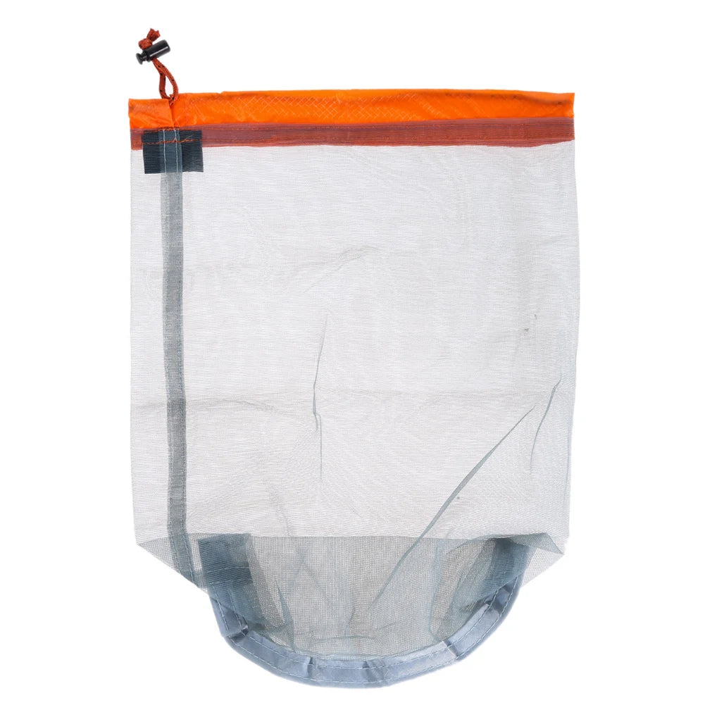 Ultralight Mesh Drawstring Stuff Sack | Camping & Travel Storage Bag alternate view