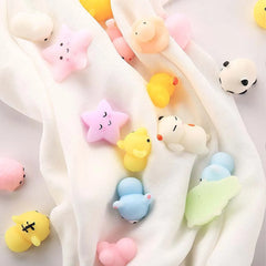 30PCS Pinch the Joyful Animal Tuan, Decompression Tool, Children's Push Scan Code Sma alternate view