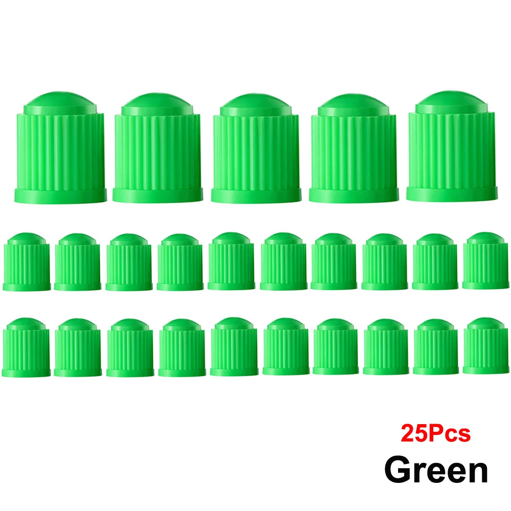 Plastic Tire Stem Valve Caps for Cars, SUVs, Trucks, Bikes and Motorcycles alternate view