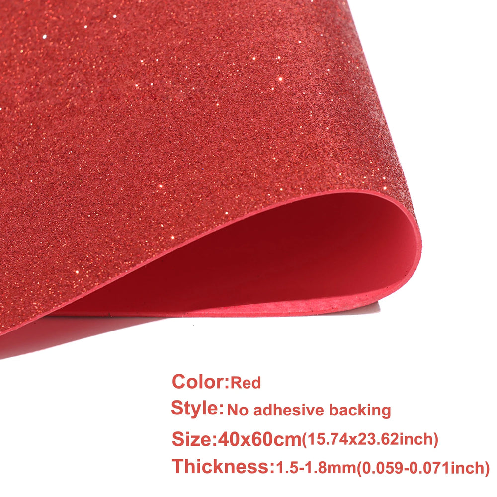 Glitter EVA Foam Sheet 40x60cm | Self-Adhesive Sparkly Foam Paper for DIY Crafts and Dec detail view