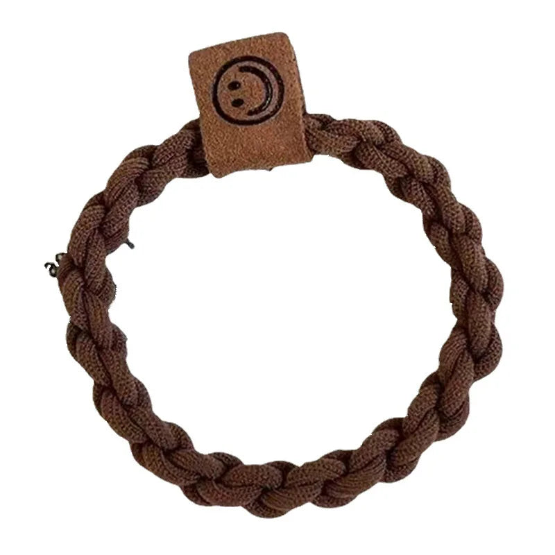 Korean Strong Women Hair Scrunchies Girls Elastic Hair Rubber Bands Ponytail Hair Hol alternate view